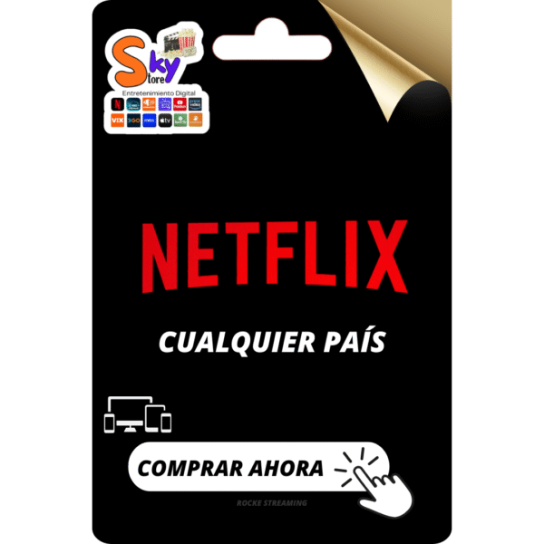 NETFLIX ORIGINAL PANTALLA CUALQUIER PAIS